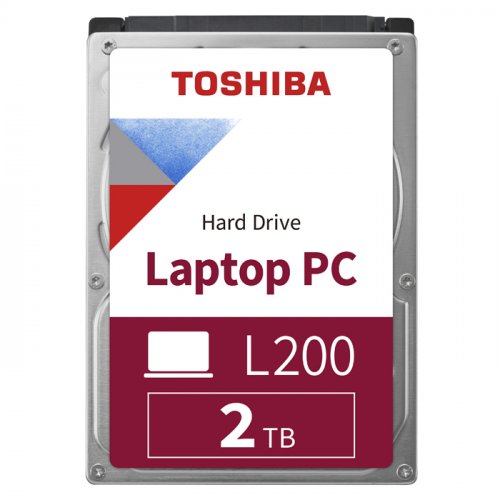 Toshiba HDWL120UZSVA 2 TB 5400Rpm 128Mb L200 2.5 inch Notebook Harddisk