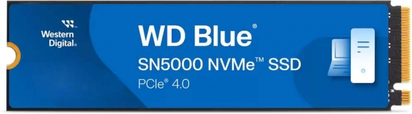 Western Digital WDS400T4B0E SN5000 4 TB 5500-5000Mb/s PCIe NVMe GEn4 22x80 Blue SSD Harddisk
