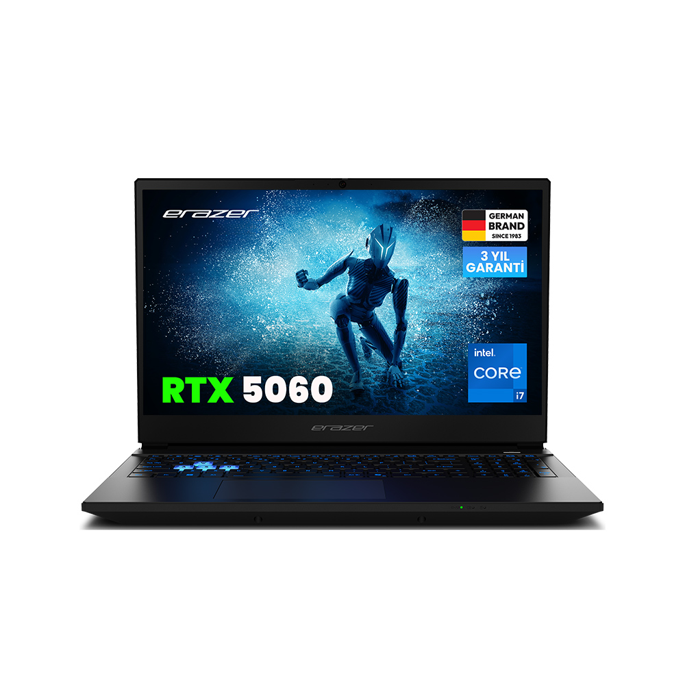 Erazer MD62762 Deputy 16 P1 CI7 13620H 2.4Ghz 16GB 1TB 8GB RTX5060 15.6 Win11 Home Notebook Bilgisayar