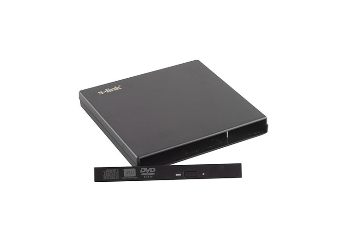 S-Link SL-S105 USB 2.0 SATA Siyah Harici DVD-RW Optik Okuyucu Kutusu