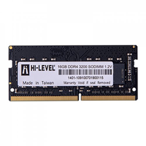 Hi-Level HLV-SOPC25600D4/16G 16 GB DDR4 3200MHz CL22 Notebook Bellek