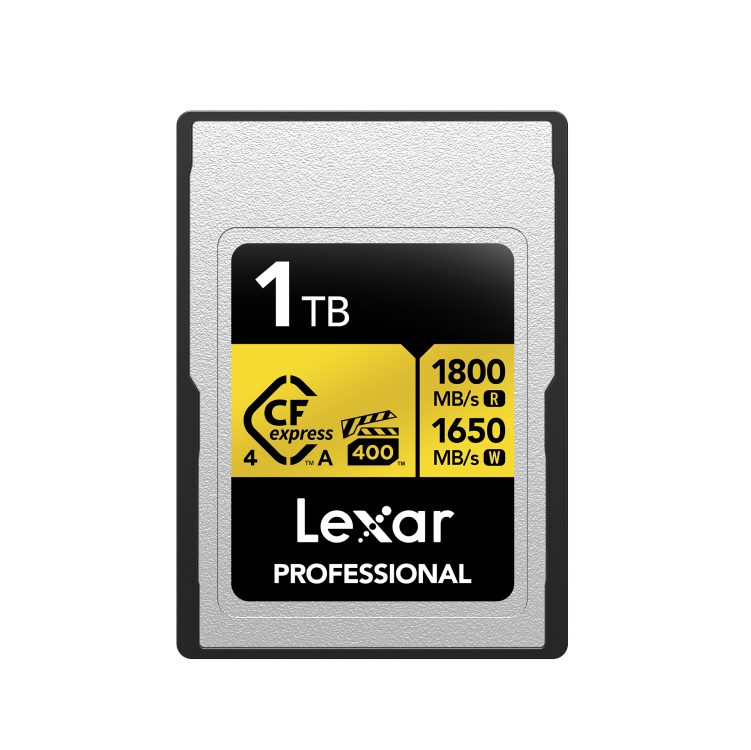 Lexar LCAGOLD001T-RNENG 1 TB 1800-1650Mb/s Cfexpress 4.0 Type A Gold Serisi Compact Flash Kart