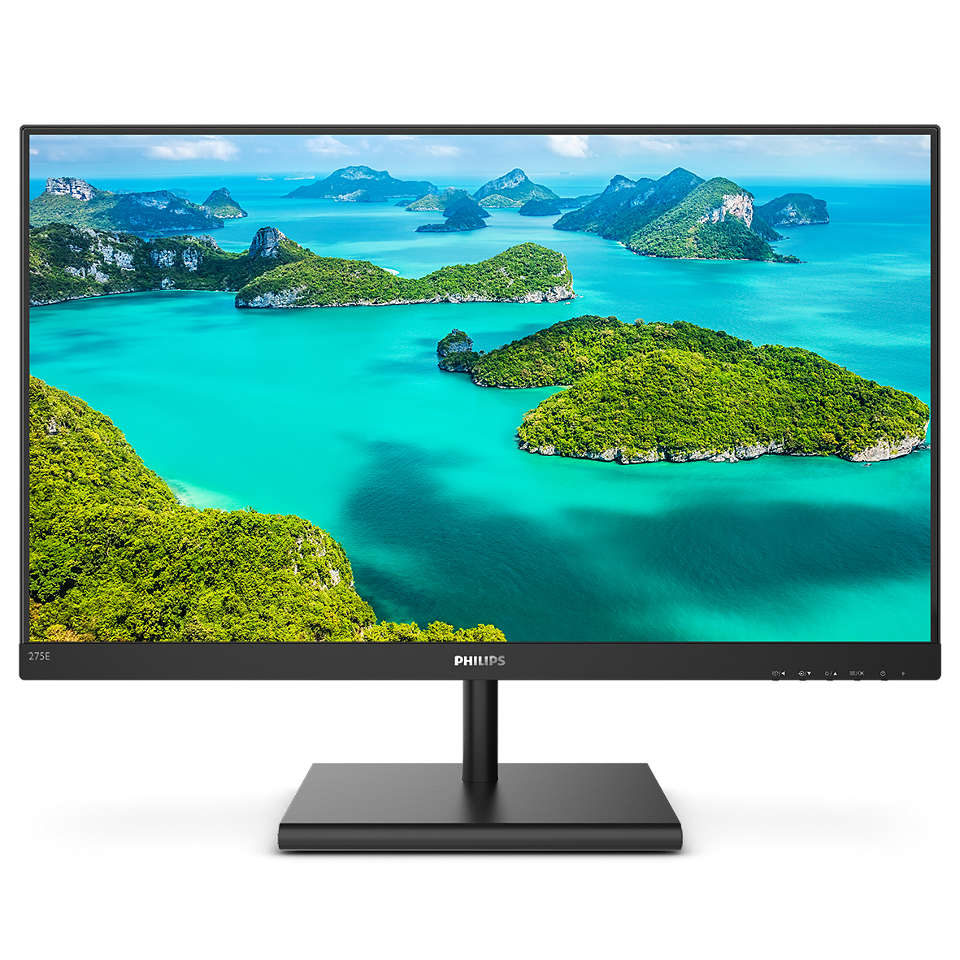 Philips 275E1S/00 27 inch 2560x1440 4ms IPS VGA HDMI DP Monitör