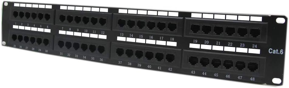 Codgen COD648 48 Port CAt6 Dolu UTP Patch Panel