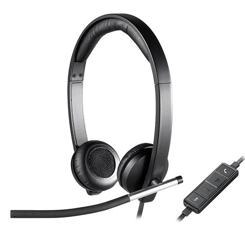 Logitech 981-000519 H650E Stereo Kafa Bantlı Kablolu Mikrofonlu Kulaklık