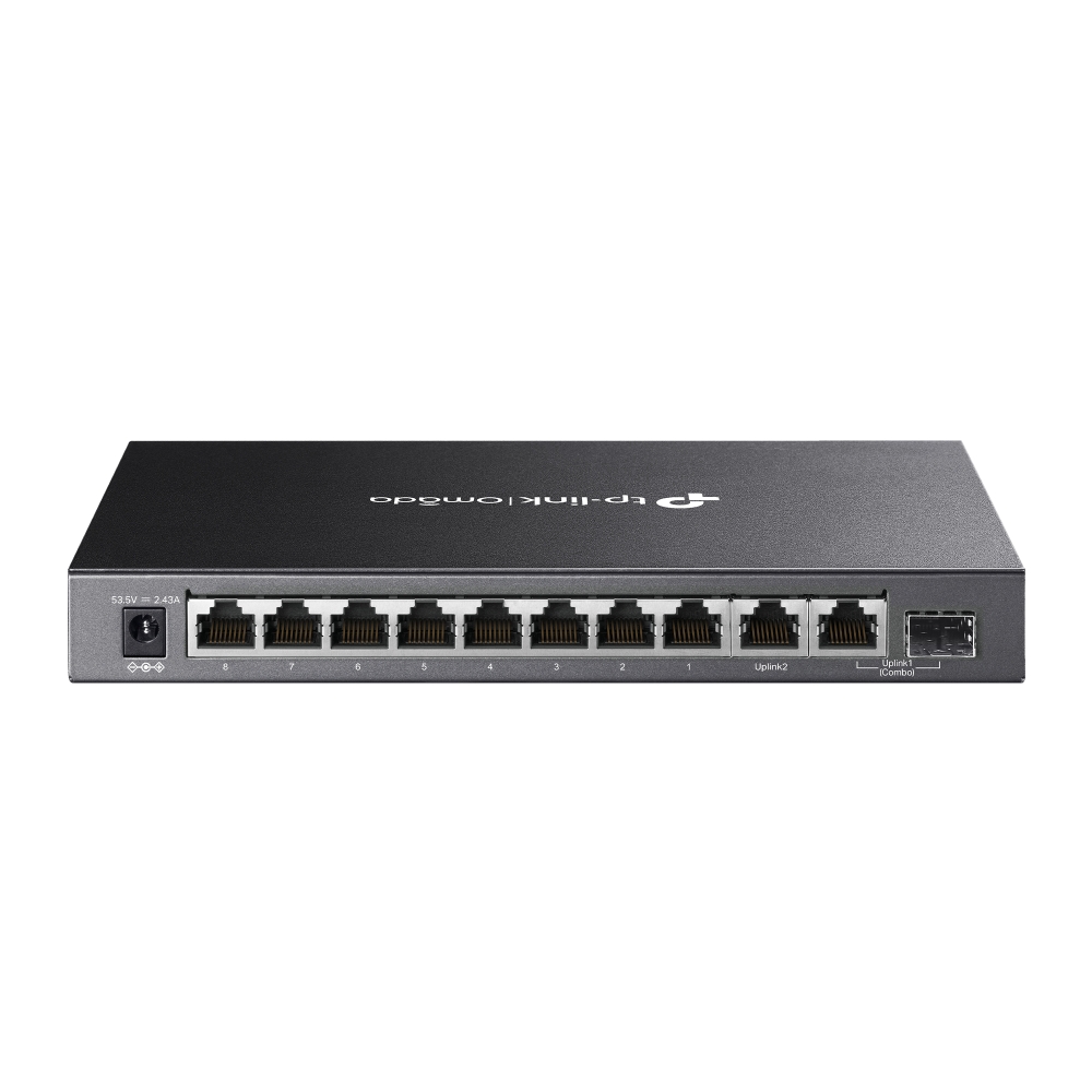 Tp-Link Omada DS110GMP 10 Port Gigabit 8 Port PoE+ Masaüstü PoE Switch
