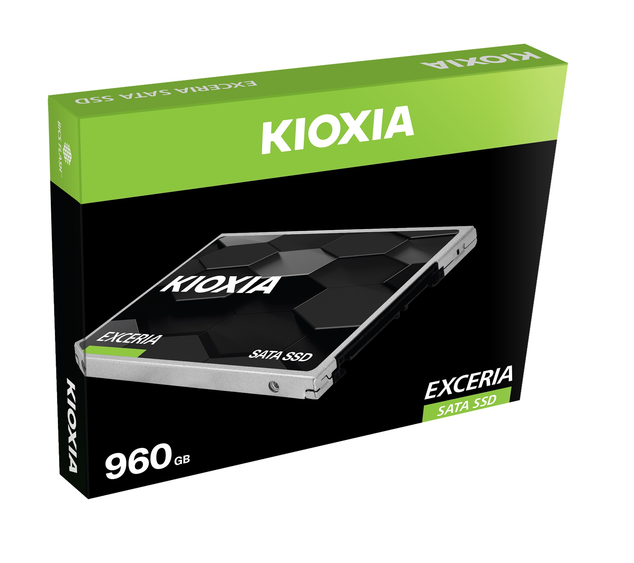 Kioxia LTC10Z960GG8 960 GB 555/540Mb/s Excerial 2.5 inch SATA SSD Harddisk
