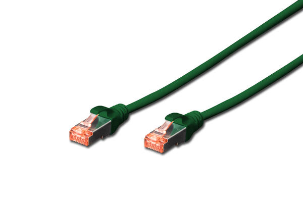 Digitus DK-1644-100/G 10 Mt CAT6 AWG27/7 S/FTP Halogen Yeşil Patch Cord Kablo