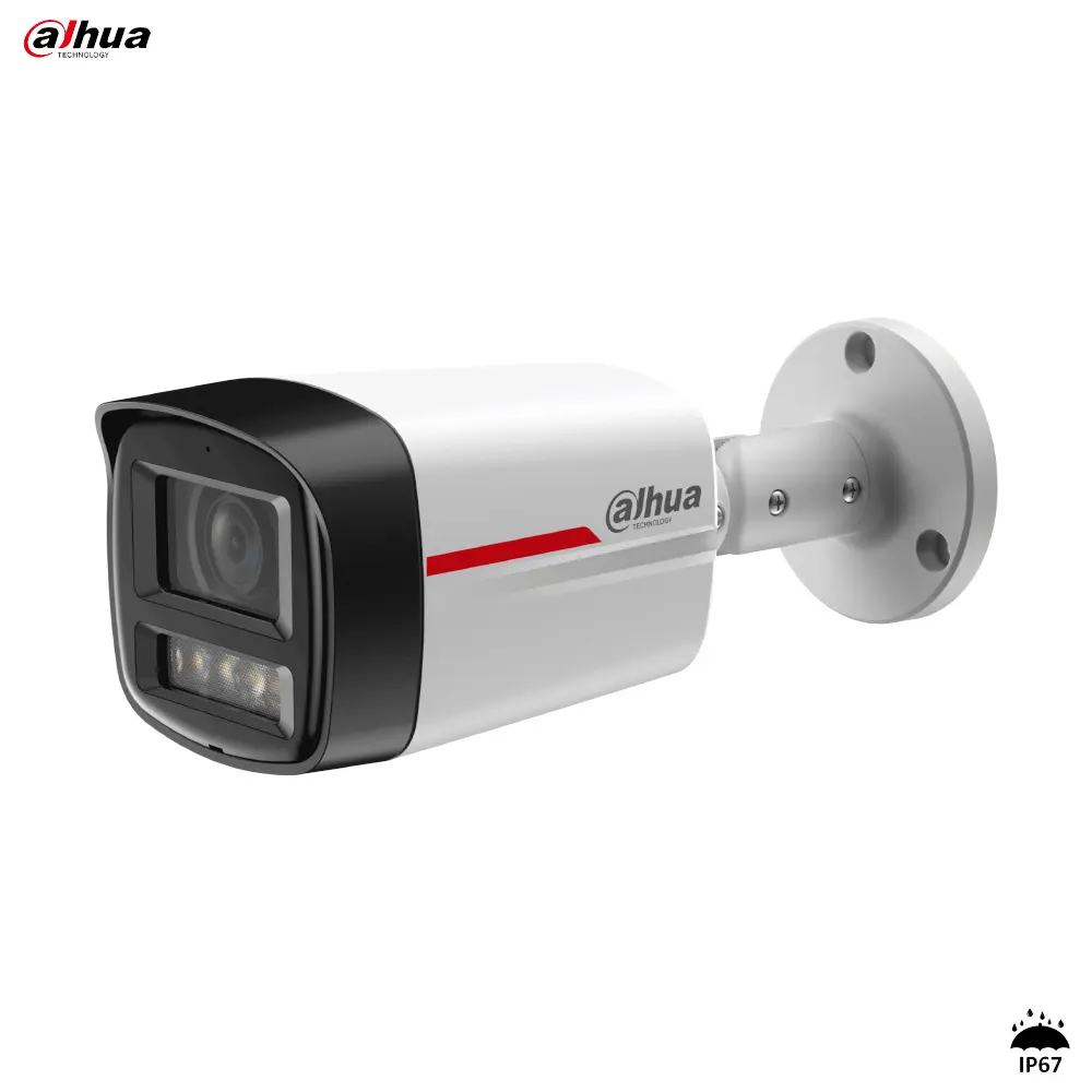 Dahua IPC-HFW2249TL-S-PRO-0280B 2 MP 3.6mm Lensli WizColor PoE Bullet Ip Kamera