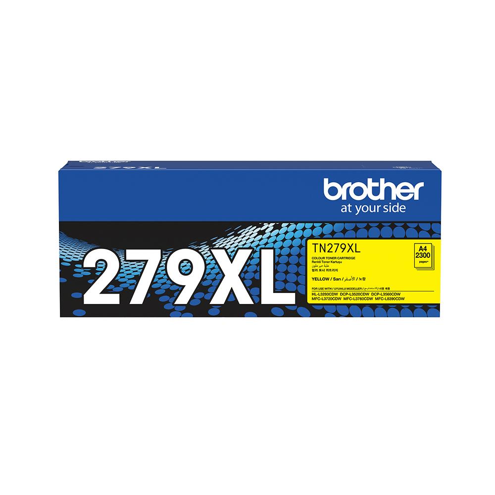 Brother TN-279XXLY 4.000 Sayfalık Sarı Orijinal Lazer Toner