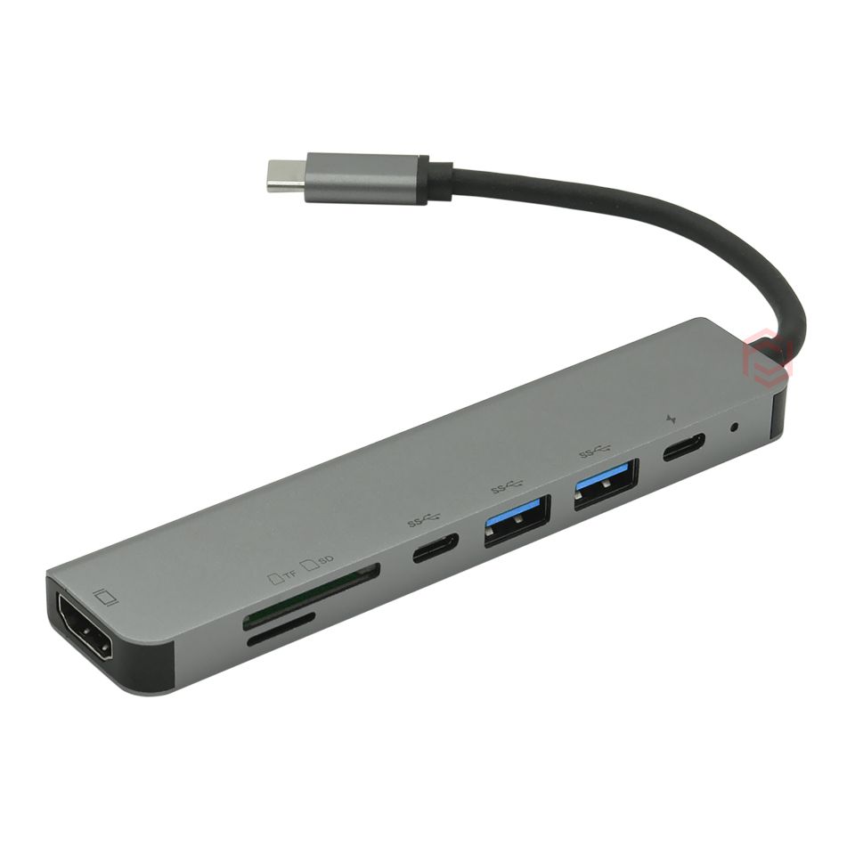 Frisby FA-7662TC USB Type C to HDMI Usb 3.0 SD/TF Kart Okuyucu PD USB Dock Station