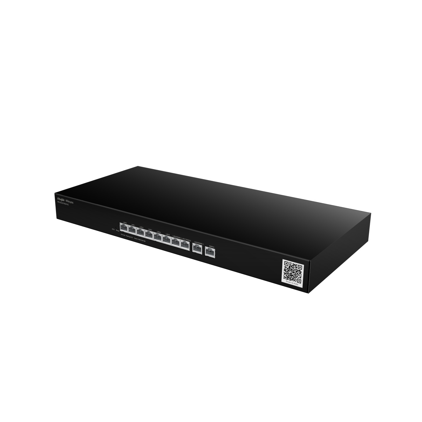 Ruijie RG-EG310GH-P-E 10 Port Gigabit 8 Port Gigabit PoE+ Yönetilebilir Gateway Router