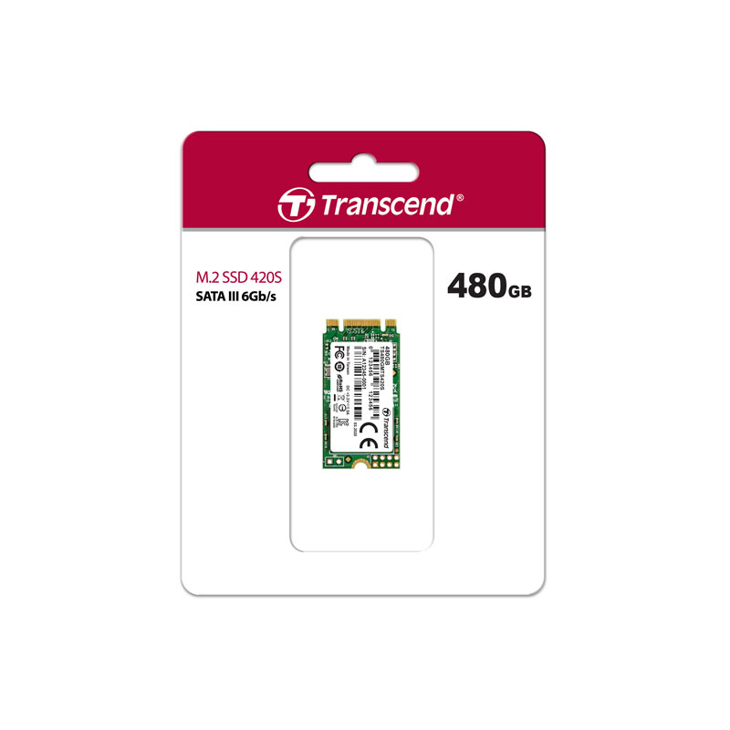 Transcend TS480GMTS420S 480 GB 530/480Mb/s M2 22x42mm SSD Harddisk