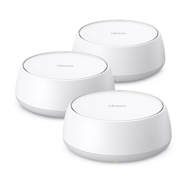 Tp-Link DECO BE25 BE5000 3 lü Paket 1 Port Gigabit Dual Band Wi-Fi 7 Menzil Genişletici