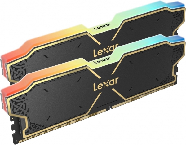 Lexar LD5U16G60C38BG-RGD 32 GB (2x16) DDR5 6000Mhz CL38 Heatsink RGB Thor Bilgisayar Bellek