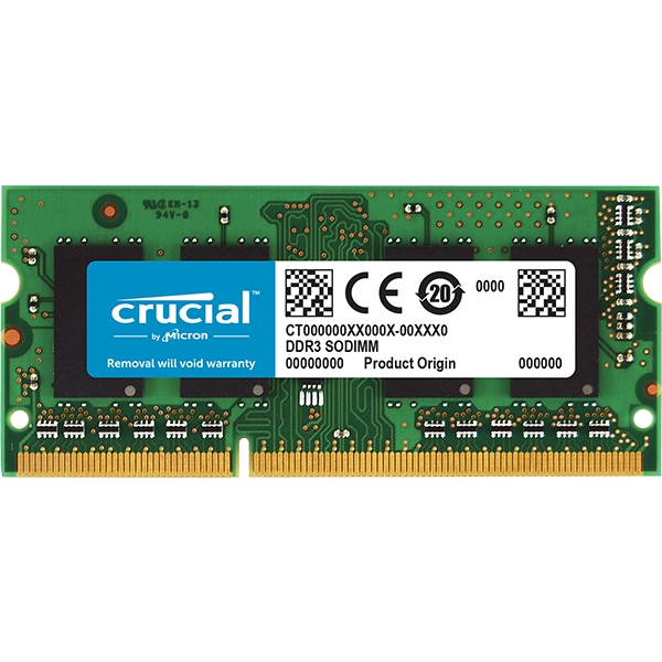 Crucial CT102464BF160B 8 GB DDR3L 1600Mhz CL11 Notebook Bellek
