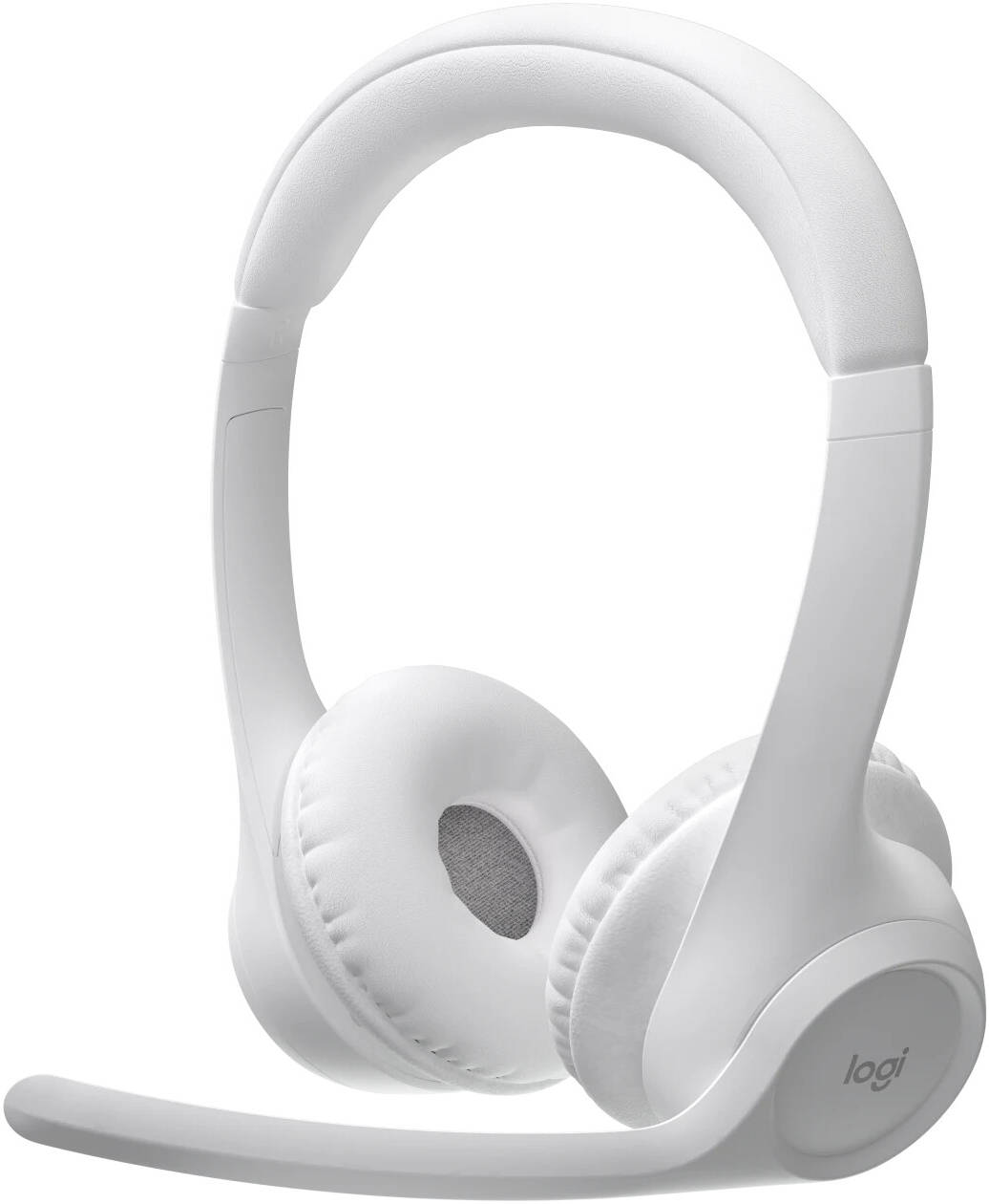 Logitech 981-001417 Zone Vibe 300 Kafabantlı Beyaz Kablosuz Mikrofonlu Kulaklık