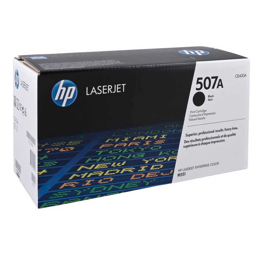 Hp CE400A 507A 5.500 Sayfalık Siyah Orjinal Laser Toner