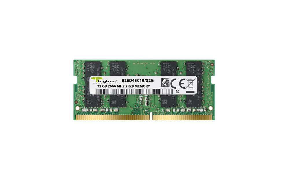 Bigboy B26D4SC19/32G 32 GB DDR4 2666Mhz CL19 Notebook Bellek