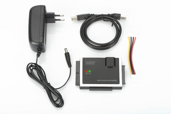 Digitus DA-70148-4 USB 2.0 to IDE/SATA3 SSD Güç Adaptörlü Dönüştürücü Adaptörü