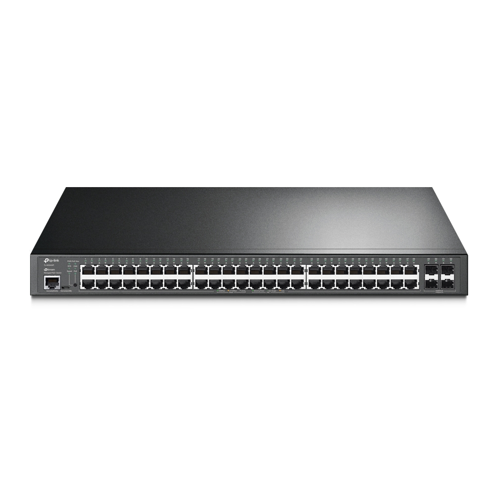 Tp-Link TL-SG3452P 48 port Gigabit 4 port SFP PoE Jetstream L2 Yönetilebilir PoE Switch