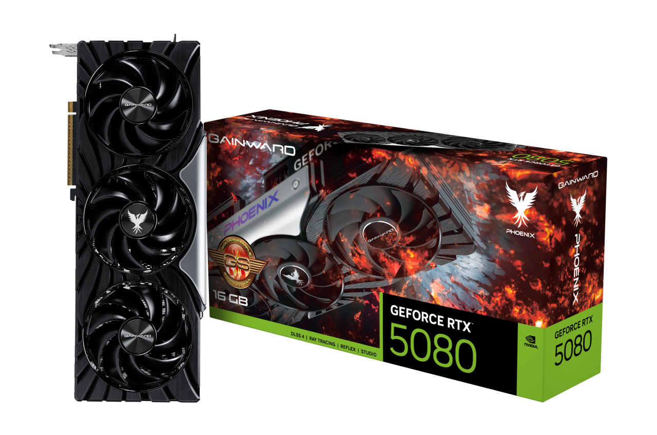 Gainward NE75080S19T2-GB2031C 16GB GDDR7 GeForce RTX 5080 Phoenix GS V1 256Bit NVIDIA Ekran Kartı