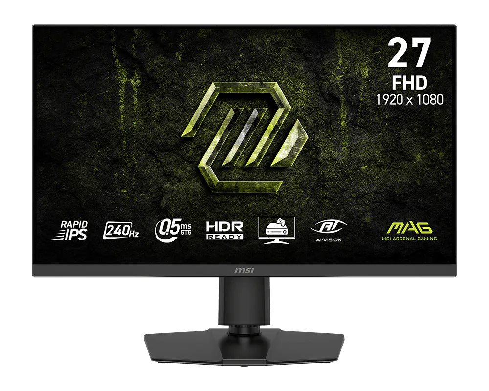 Msi MAG 272PF X24 27 inch 1920x1080 0.5ms 240Hz HDMI DP Rapid IPS Adaptive-Sync Oyuncu Monitörü