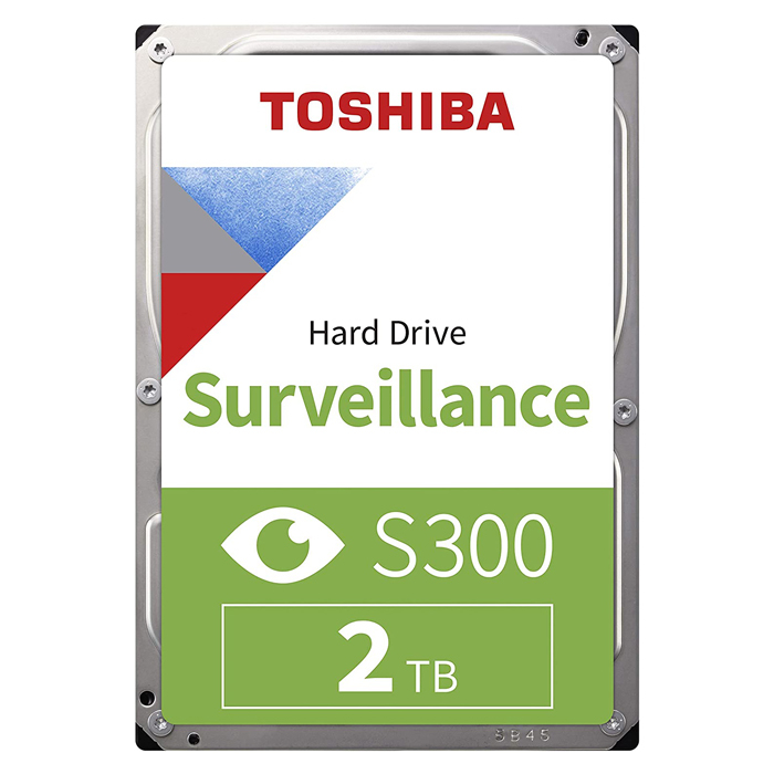 Toshiba HDWT720UZSVA 2 TB S300 5400Rpm 128MB SATA3 3.5 inch 7/24 Surveillance Güvenlik Harddisk