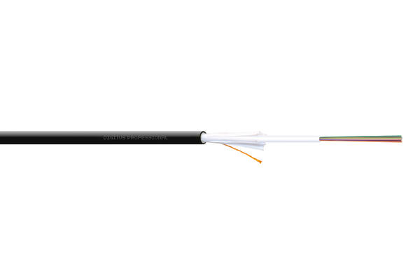 Digitus DK-39041-U 1 Mt 4 Core A/I-Dq BH 9/125 OS2 CPR Dca LSZH İç Mekan Fiber Kablo