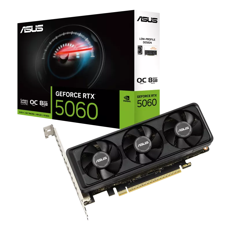 Asus RTX5060-O8G-LP-BRK 8 GB GDDR7 GeForce RTX5060 LP BRk OC 128Bit NVIDIA Ekran Kartı