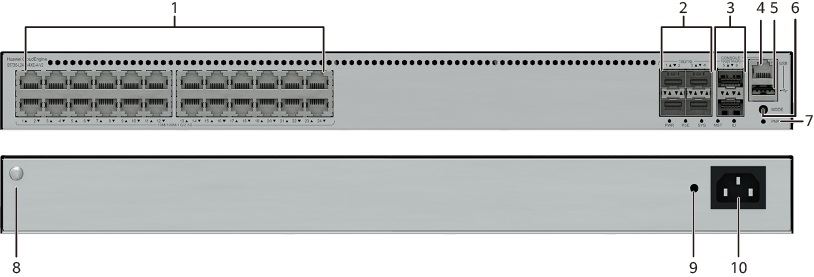 Huawei S5735-L24PN4XE-AV2 24 Port Gigabit Poe 4 Port SFp 400W Yönetilebilir PoE Switch