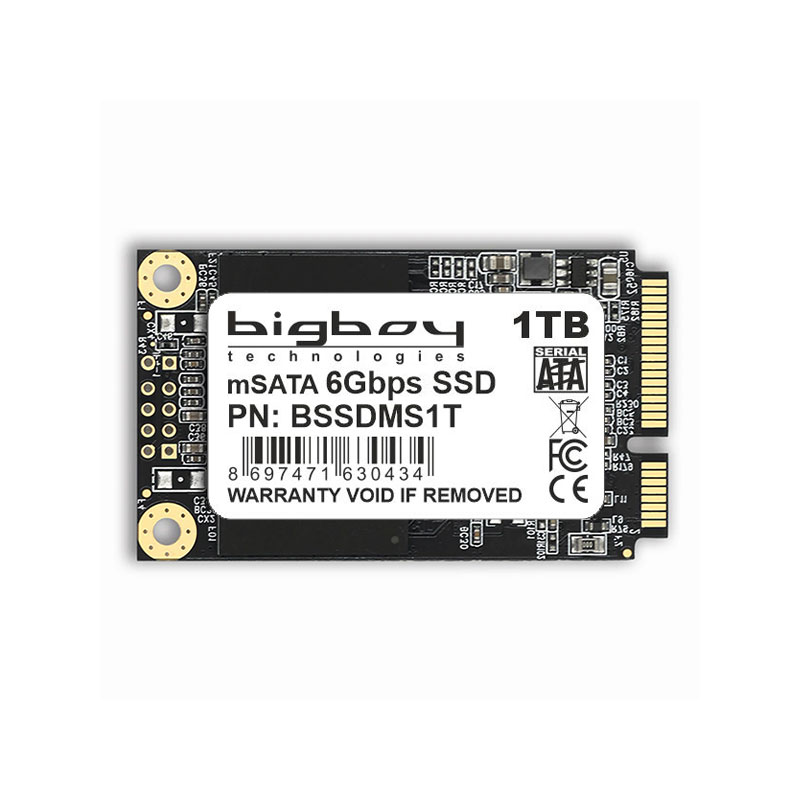 Bigboy BSSDMS1T 1 TB 550-500Mb/s mSATA SATA3 Notebook SSD Harddisk