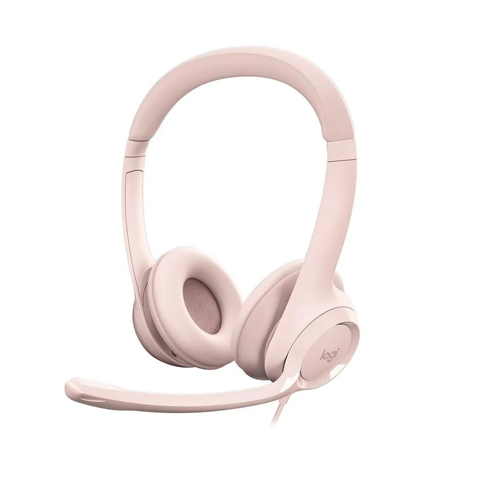 Logitech 981-001281 H390 USB Kafa Bantlı Pudra Pembe Mikrofonlu Kulaklık