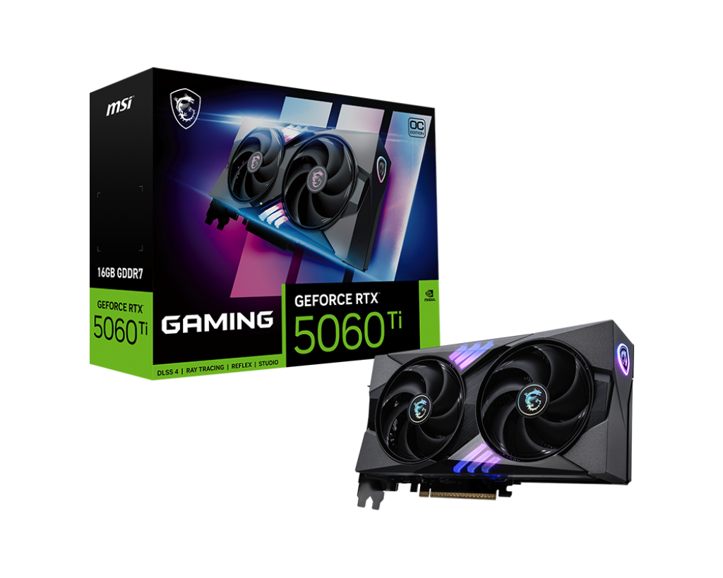 Msi RTX 5060 TI 16G GAMING OC 16GB GDDR7 GeForce RTX5060 Ti OC 128Bit NVIDA Ekran Kartı