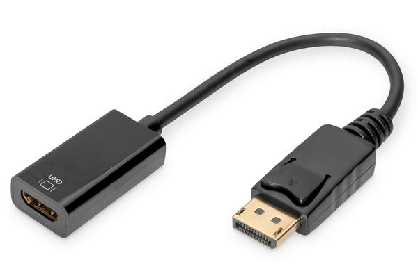 Digitus DB-340415-002-S DISPLAY PORT to HDMI Active Dönüştürücü Adaptör