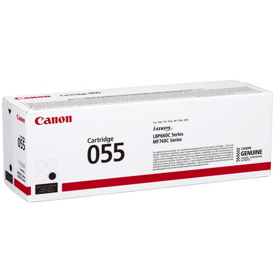 Canon 3016C002 CRG-055BK 2.300 Sayfalık Siyah Orijinal Lazer Toner