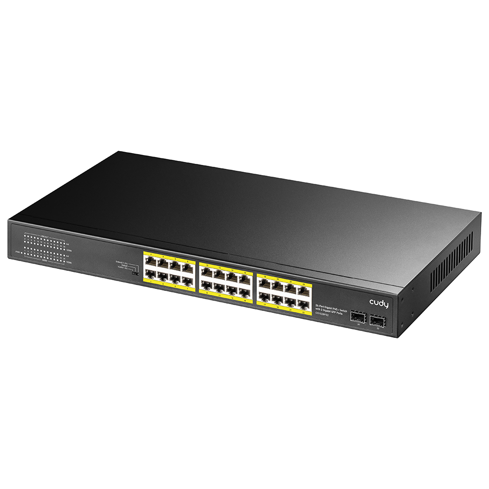 Cudy GS1028PS2 24 Port Gigabit PoE 2 Port SFP+ 300W PoE Switch
