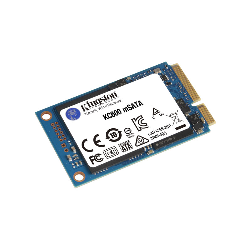 Kingston SKC600MS/512G 512 GB 550/520Mb/s mSATA 22x42 SSD Harddisk