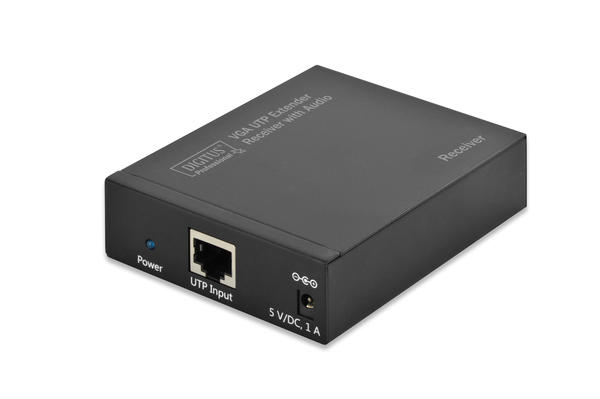 Digitus DS-53450 1 Port VGA SES 1 Port RJ45 Alıcı VGA Sinyal Uzatma Cihazı