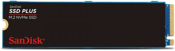 Sandisk SDSSDA3N-500G-G26 500 GB Plus 2400-1500Mb/s PCIe NVME GEn3 22x80 SSD Harddisk