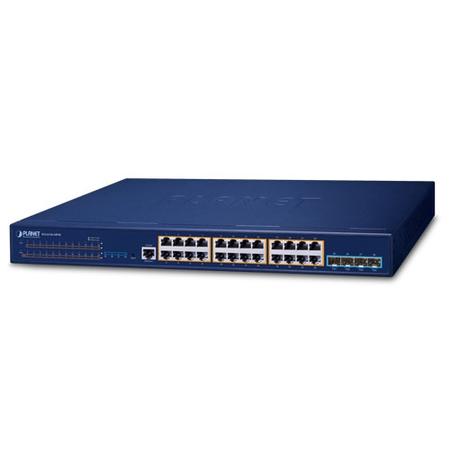 Planet PL-SGS-6310-24P4X 24 Port Gigabit  PoE+ 4 Port 10G SFP+ L3 Stack Edilebilir Yönetilebilir Switch