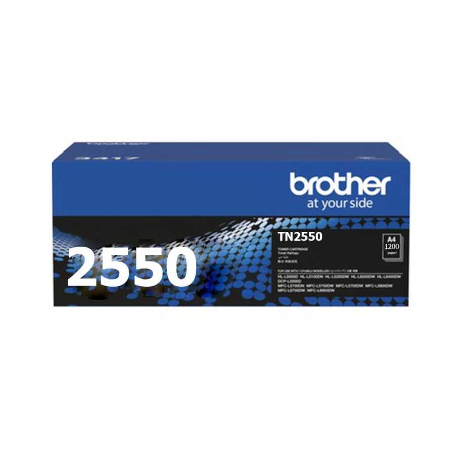 Brother TN-2550 1.200 Sayfalık Siyah Orijinal Lazer Toner