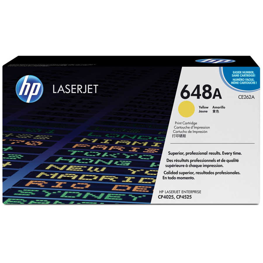 Hp CE262A 648A 11.000 Sayfalık Sarı Orjinal Laser Toner