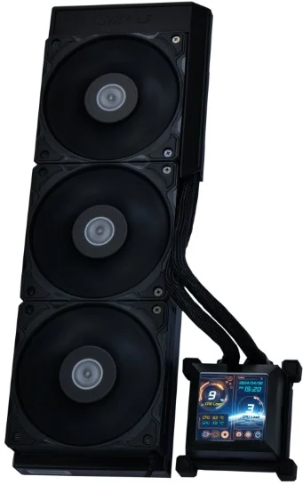 Lian Li G89.GHSLCD36SB.00 Hydro Shift LCD 360mm 3x12cm AM5-1851 Uyumlu Sıvı Soğutmalı İşlemci Soğutucusu