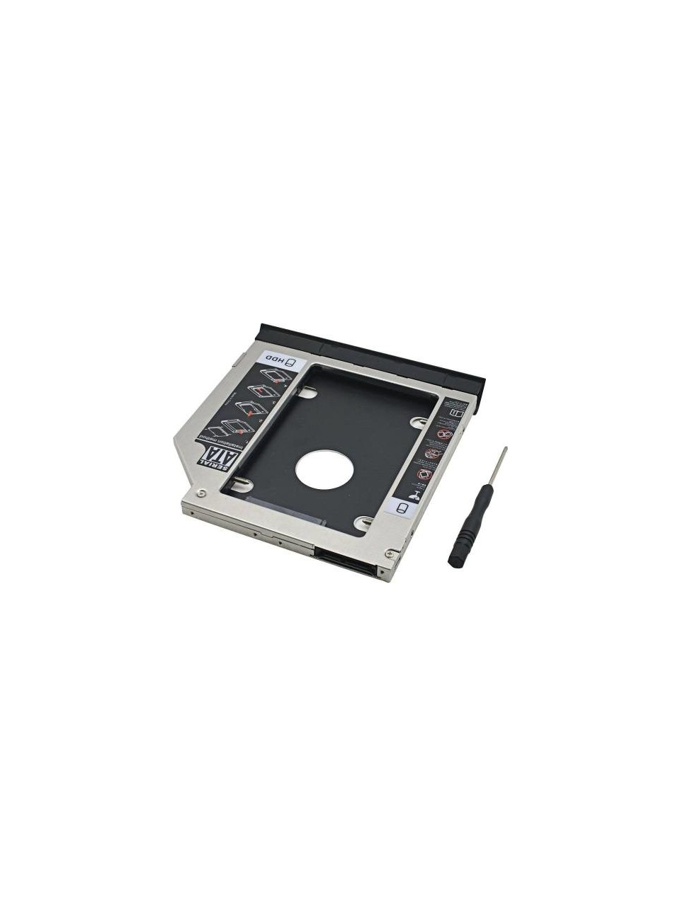 Qport Q-HDK9 9.5 inch to 2.5 inch SATA SSD-HDD Çeviri Kızak