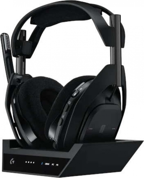 Logitech 939-002128 G ASTRO A50 X LightSpeed Baz İstasyonlu Siyah Kablosuz Mikrofonlu Kulaklık