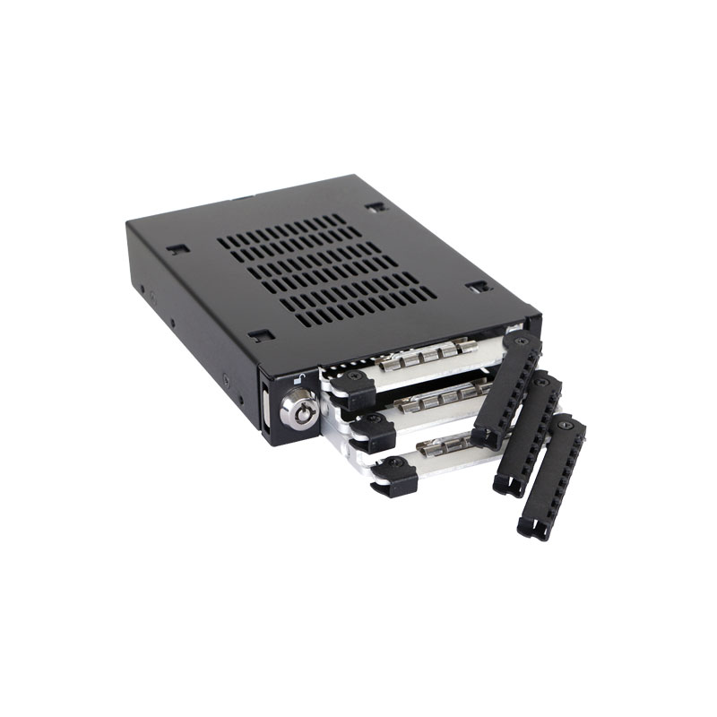 Icy Dock Mb993Sk-B Tough Armor 2.5 inch x 3 Yuva 3.5 inch Çevirici Disk Kızağı
