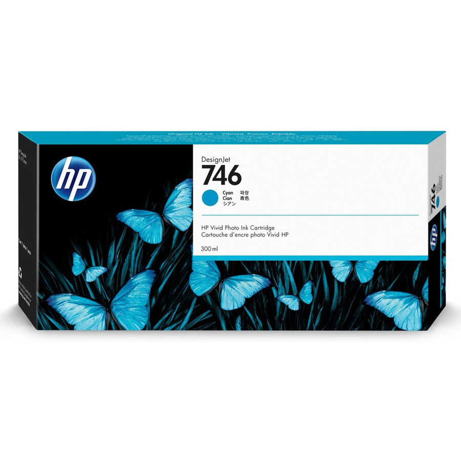 Hp P2V80A 746 300ML Mavi Orijinal Inkjet Yazıcı Kartuşu