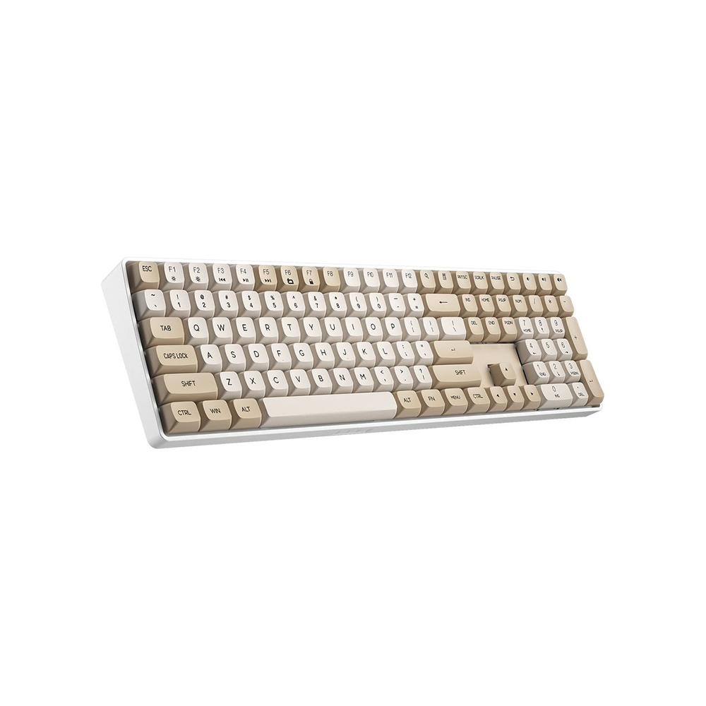 Aigo A108 Q ENG Milk Brown Mekanik Kablolu Klavye