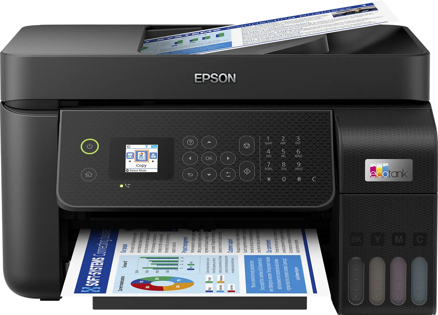 Epson C11CJ65403 L5290 USB ETHERNET WİFİ A4 Dublex Tanklı Tanklı Çok Fonksiyonlu Inkjet Yazıcı